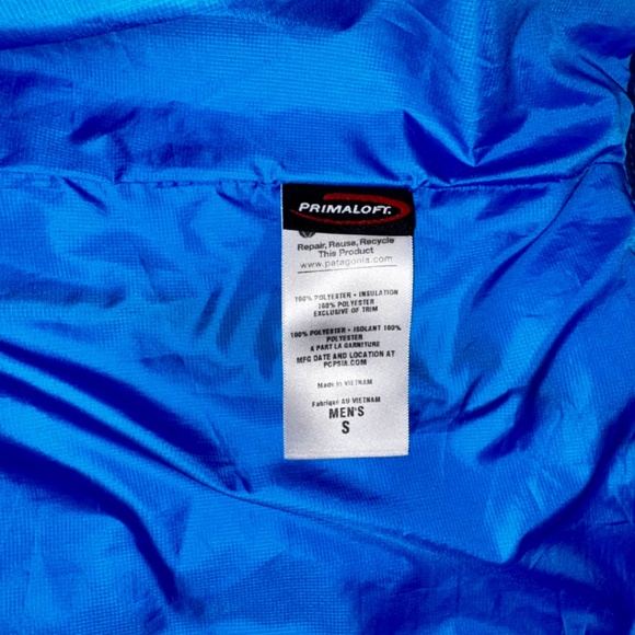 PATAGONIA Men's Micro Puff Vest in Blue - S - Picture 14 of 16
